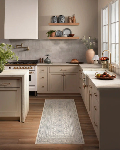 Gisele Ivory & Soft Charcoal Rug