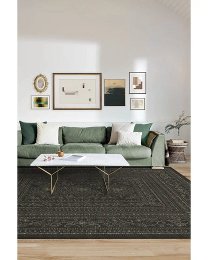 Gisele Soft Black Rug