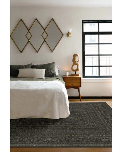 Gisele Soft Black Rug