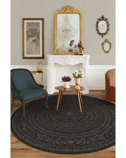 Gisele Soft Black Rug