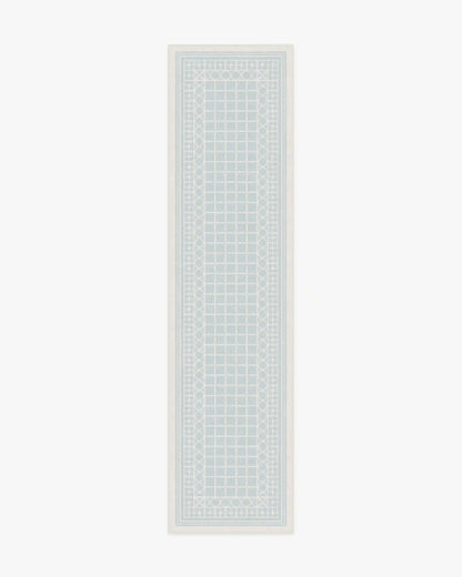 Palm Beach Powder Blue Rug by Gray Malin