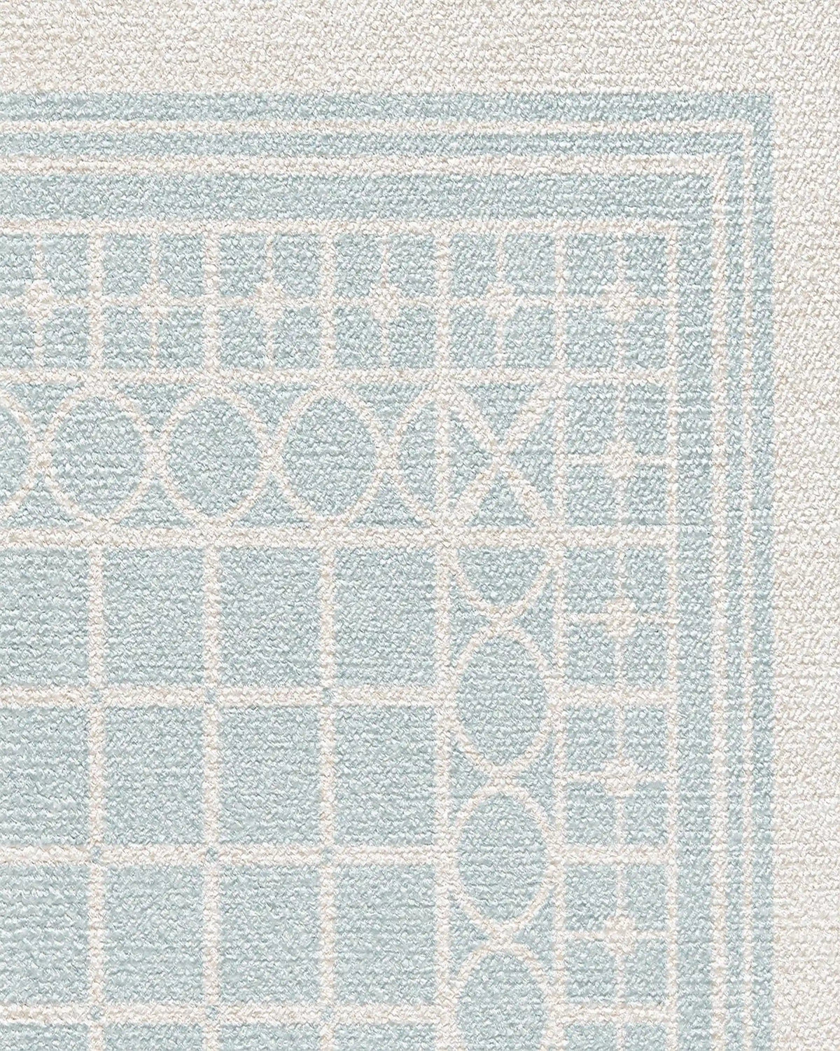 Palm Beach Powder Blue Rug by Gray Malin