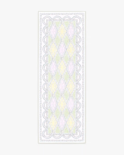 Happy Birthday Popo Pistachio & Lemon Rug by Humberto Leon