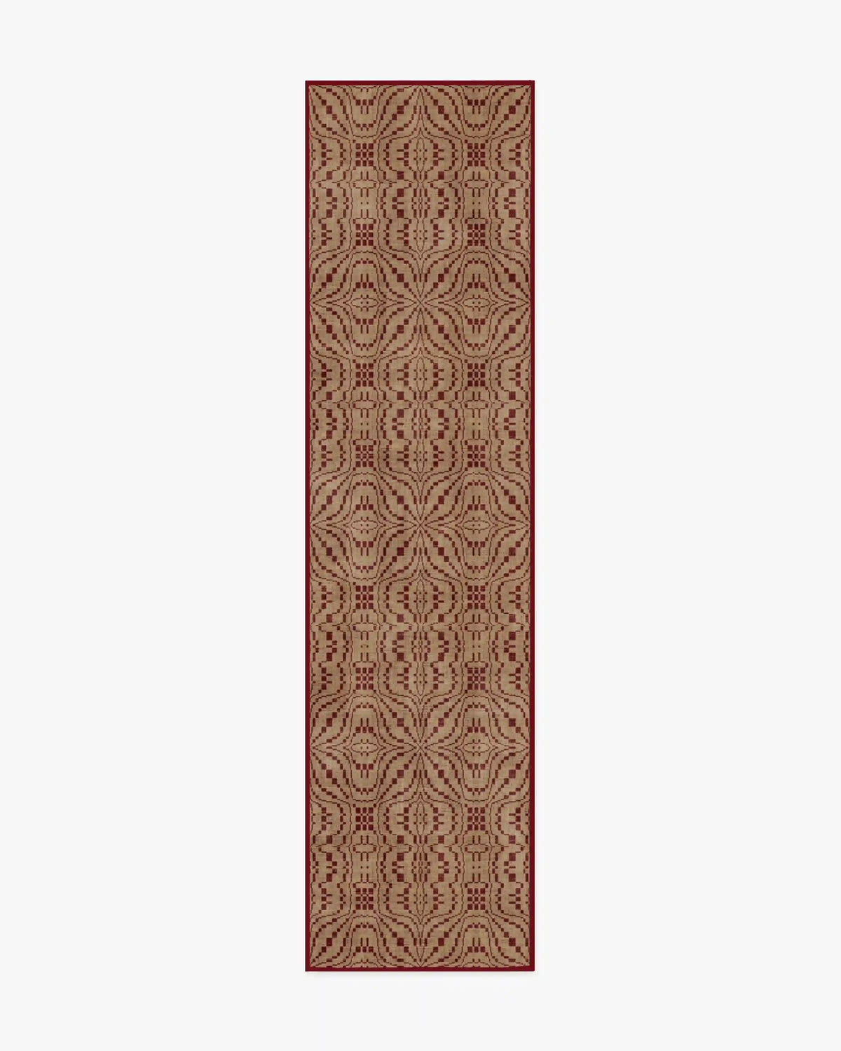 Hearthstone Natural & Amber Rug