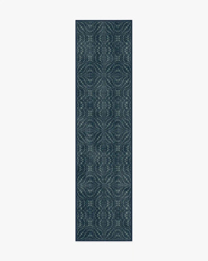 Hearthstone Navy Blue Rug