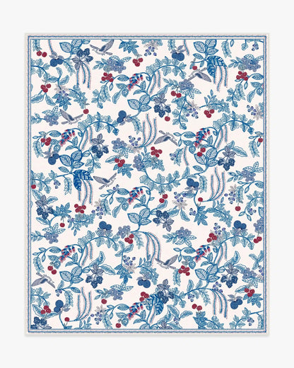 Heidi Blue & Cherry Rug