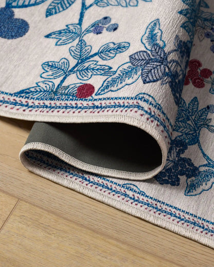 Heidi Blue & Cherry Rug