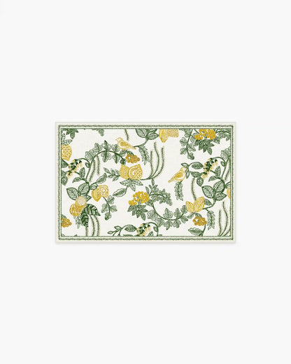 Heidi Green & Lemon Rug