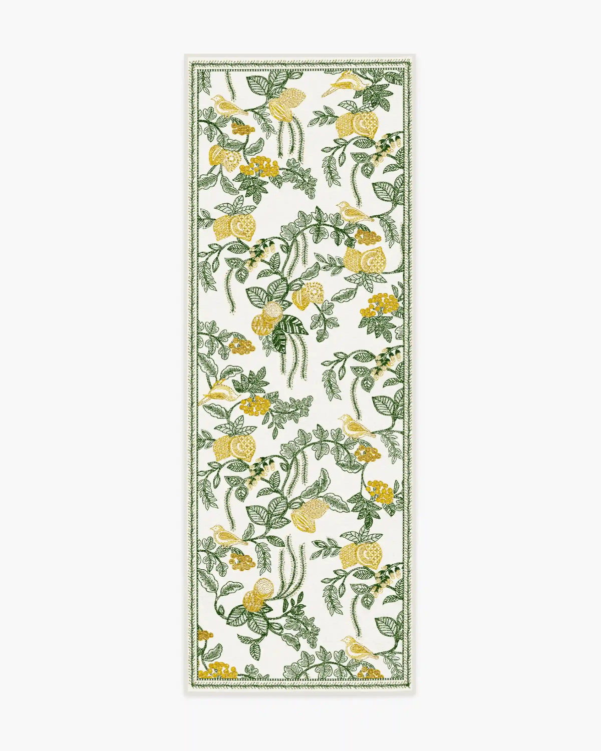 Heidi Green & Lemon Rug
