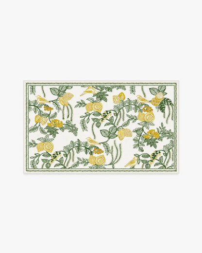 Heidi Green & Lemon Rug