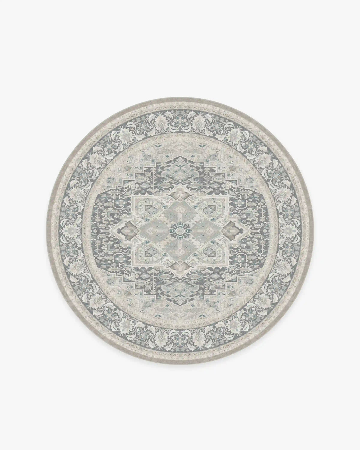 Hendesi Heriz Abalone Rug
