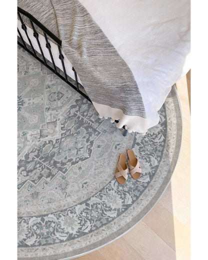 Hendesi Heriz Abalone Rug