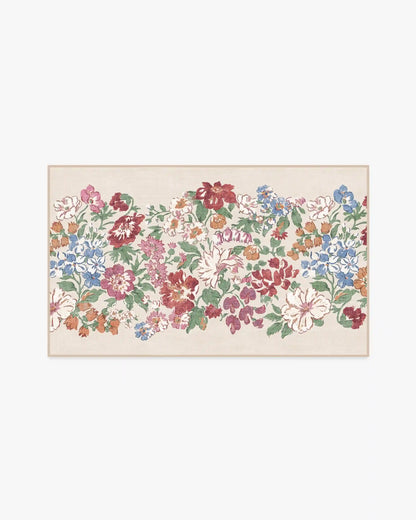Honeydew Red & Pink Rug by Liberty