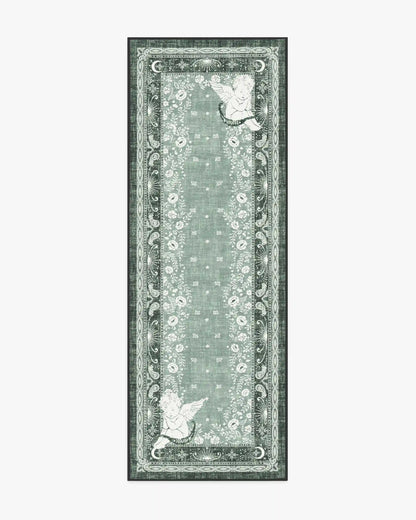 Humberto's Bandana Green Rug by Humberto Leon