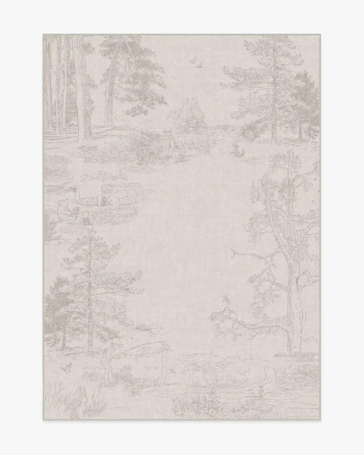Hundred Acre Wood Soft Grey Rug