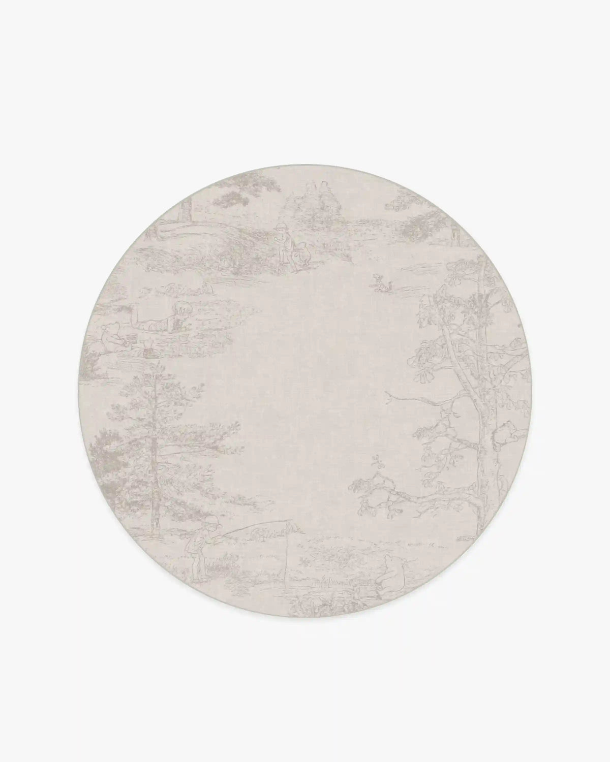 Hundred Acre Wood Soft Grey Rug