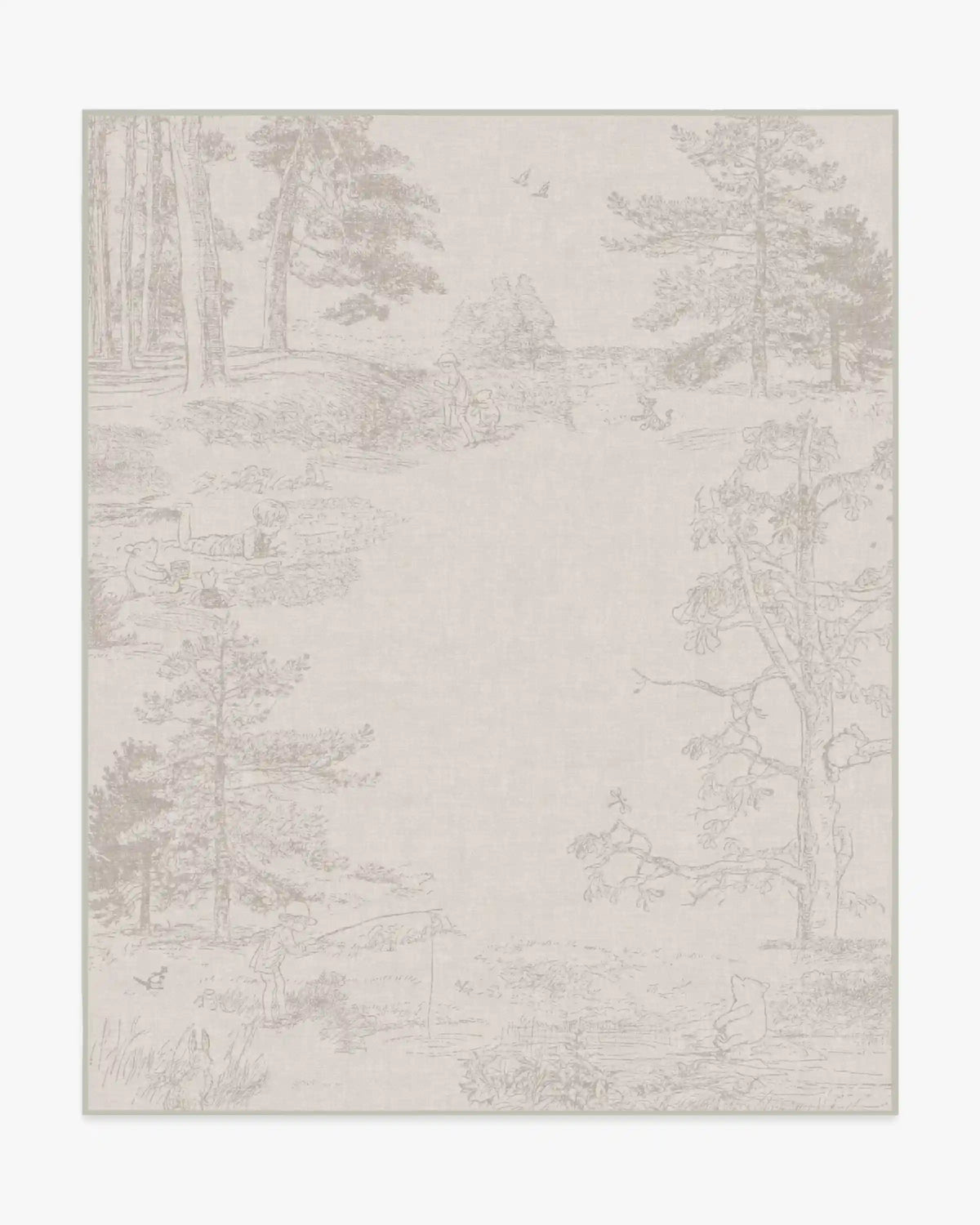 Hundred Acre Wood Soft Grey Rug