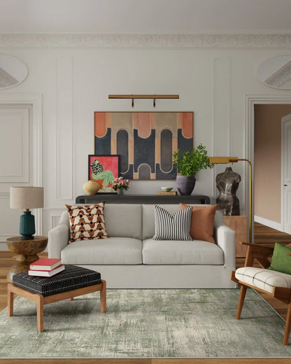 Impasto Sage Green Rug