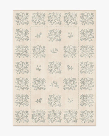 Iona Cream & Sage Green Rug