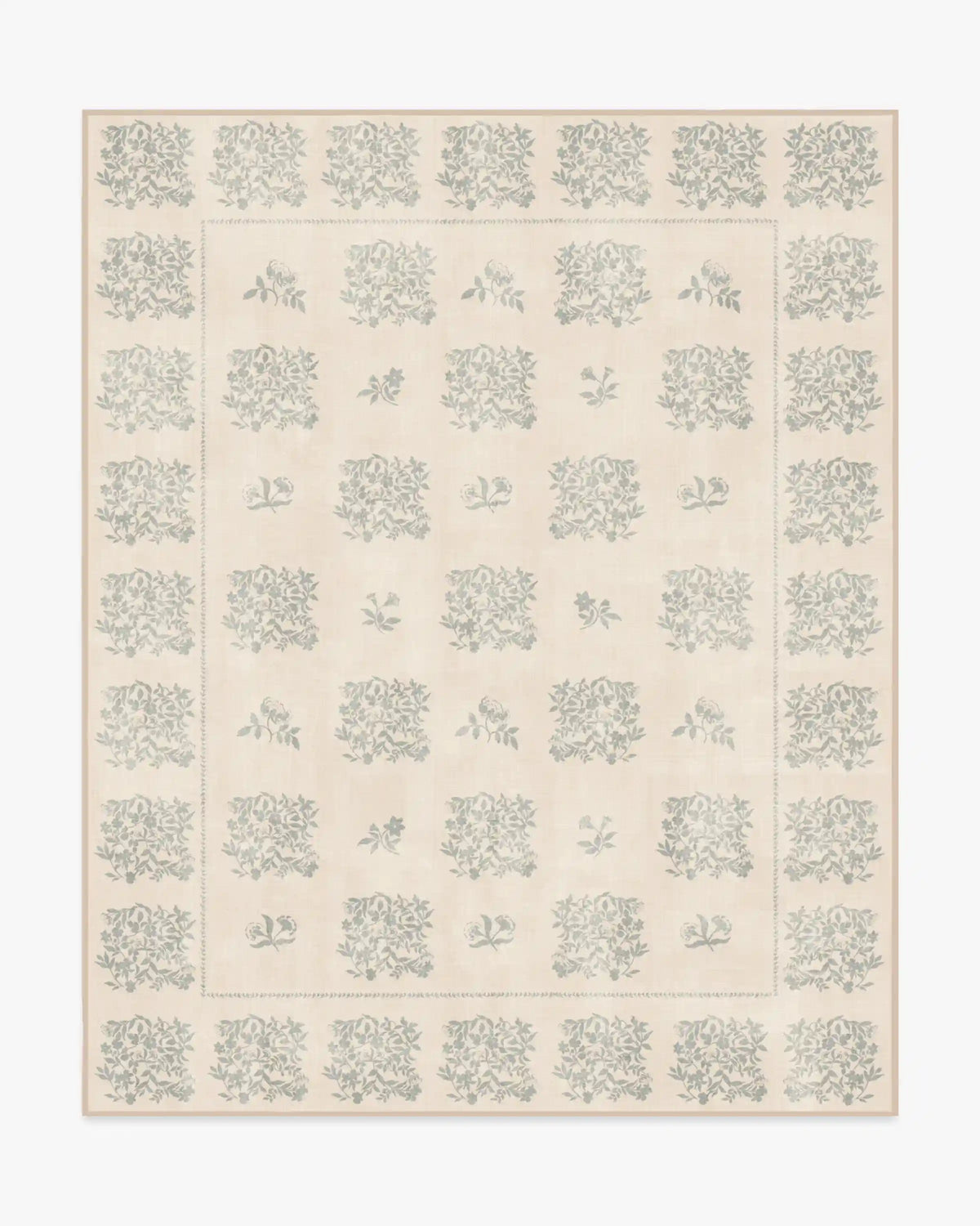 Iona Cream & Sage Green Rug