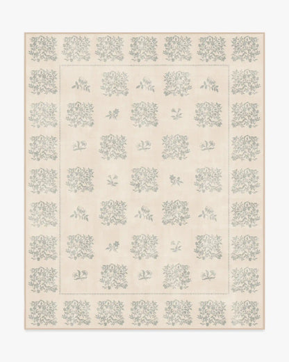 Iona Cream & Sage Green Rug