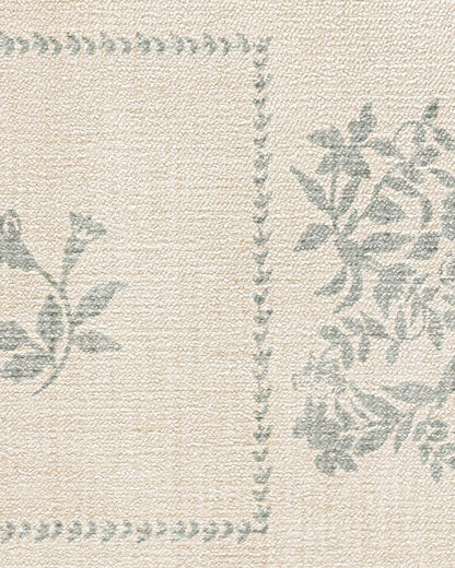 Iona Cream & Sage Green Rug