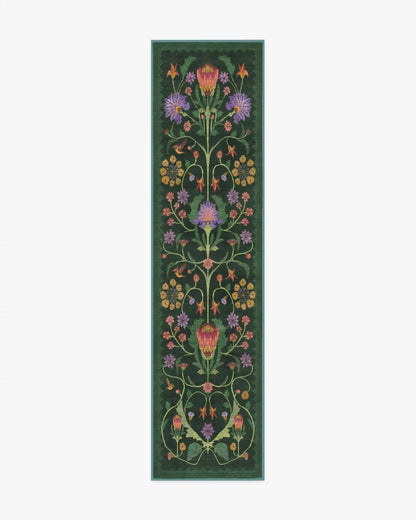 Protea Forest Green Rug by Iris Apfel