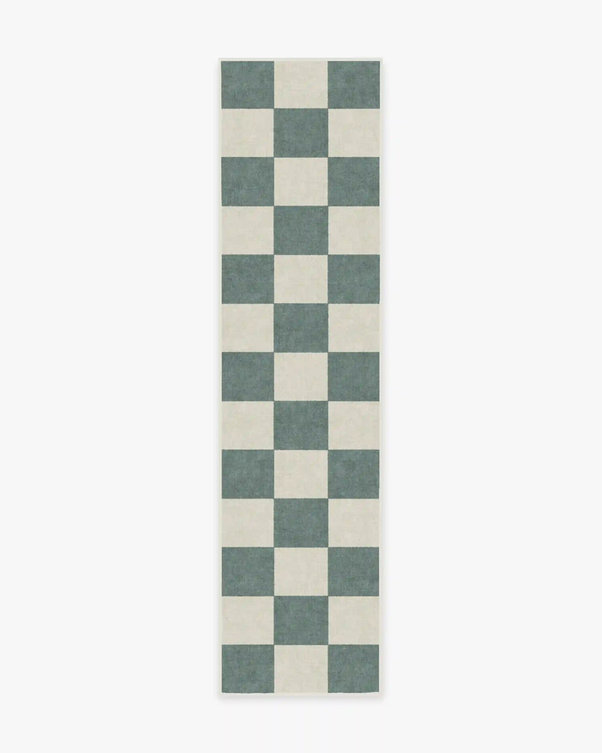 Jaque Checkered Slate Green Rug