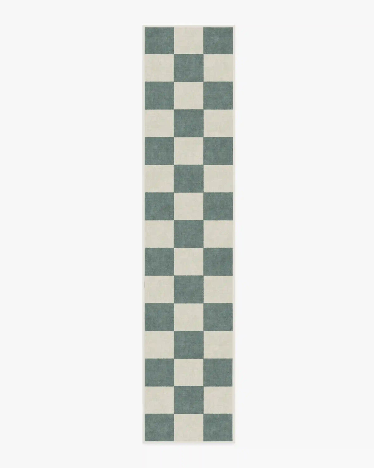 Jaque Checkered Slate Green Rug
