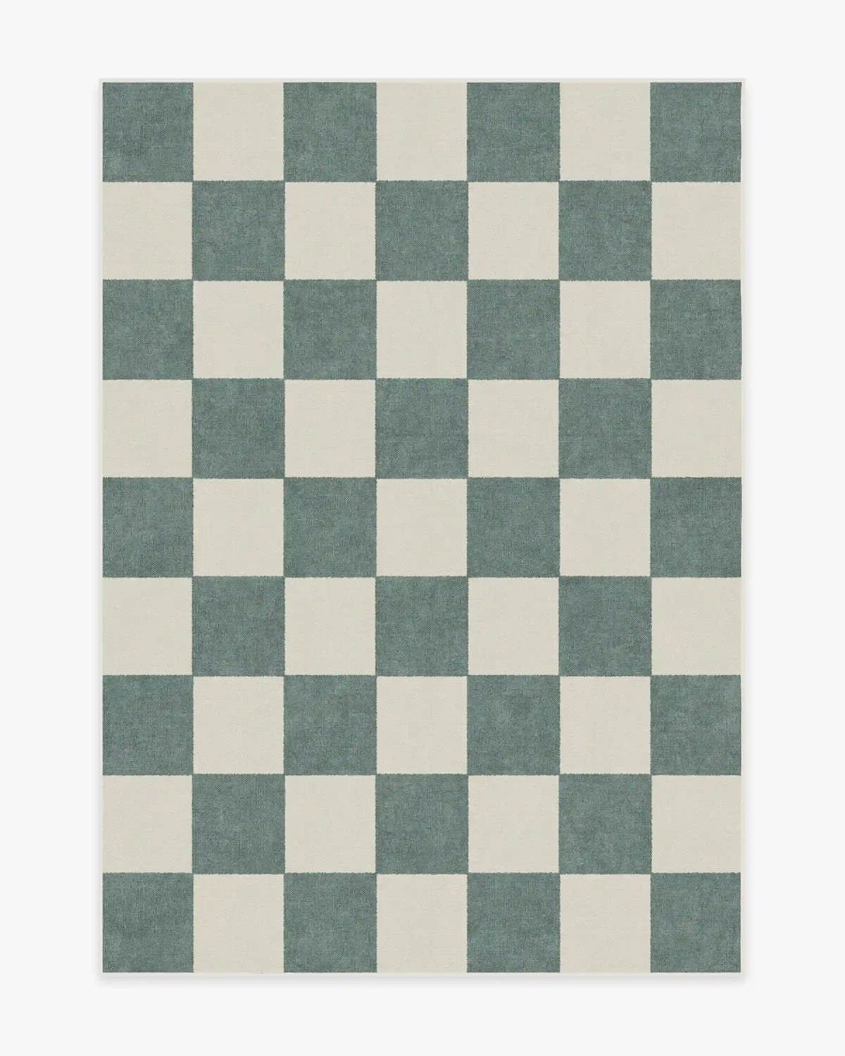 Jaque Checkered Slate Green Rug