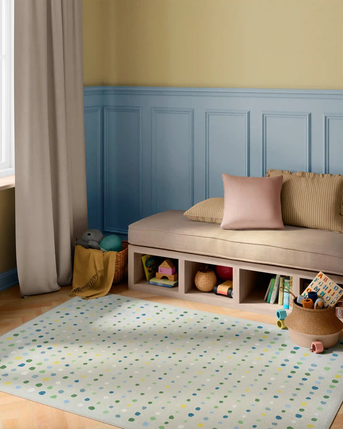 Jelly Dot Neutral Rug