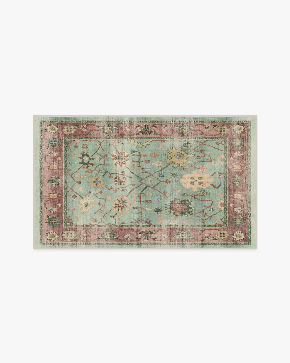 Jemima Sage and Rosewood Rug