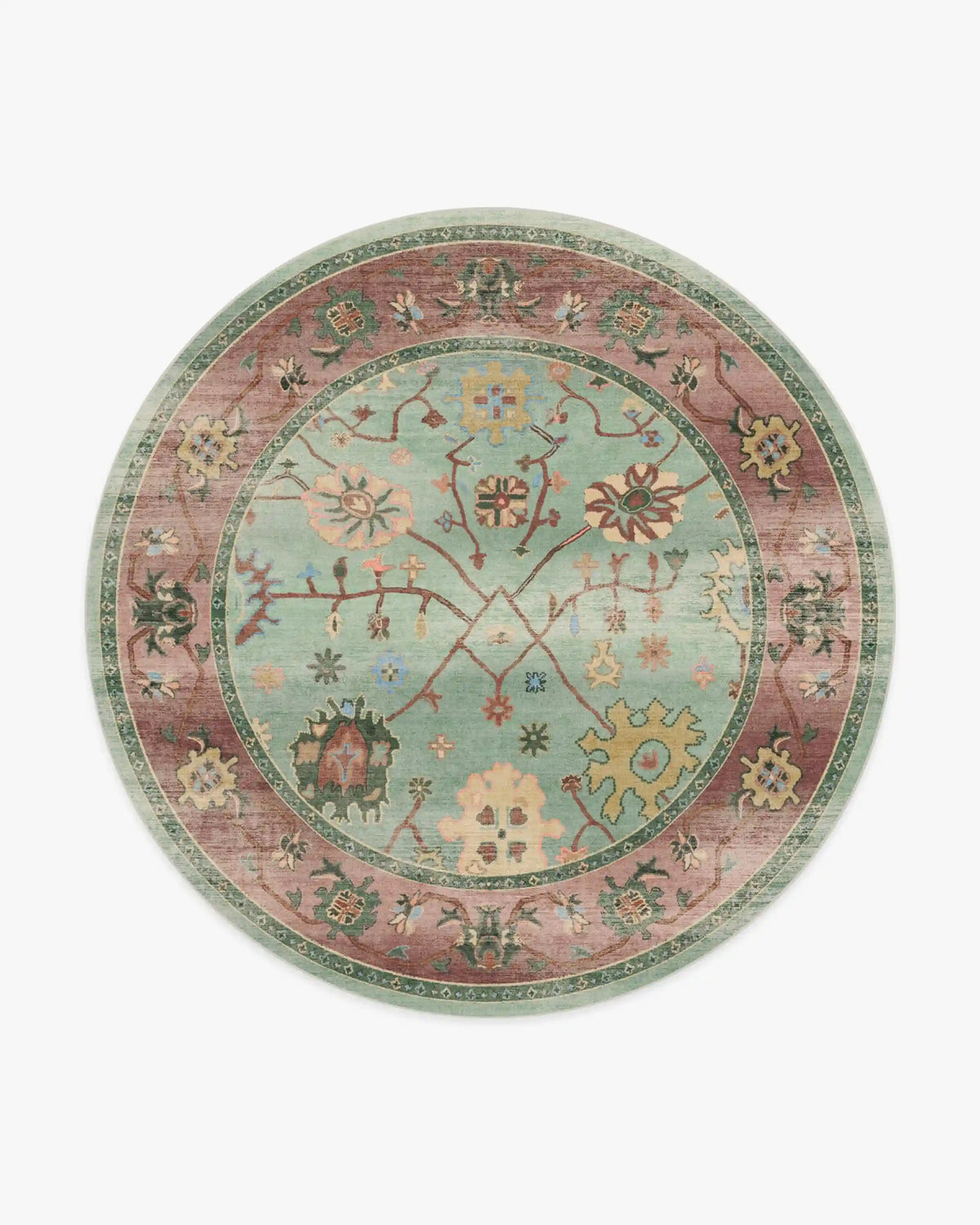 Jemima Sage and Rosewood Rug