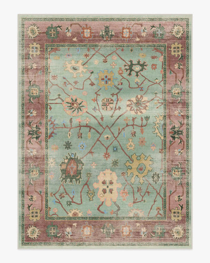 Jemima Sage and Rosewood Rug
