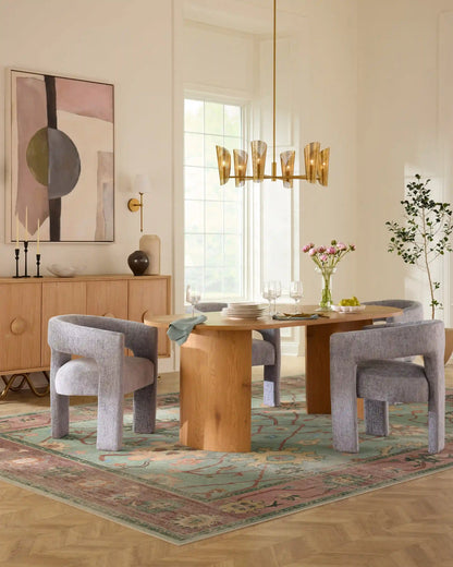 Jemima Sage and Rosewood Rug