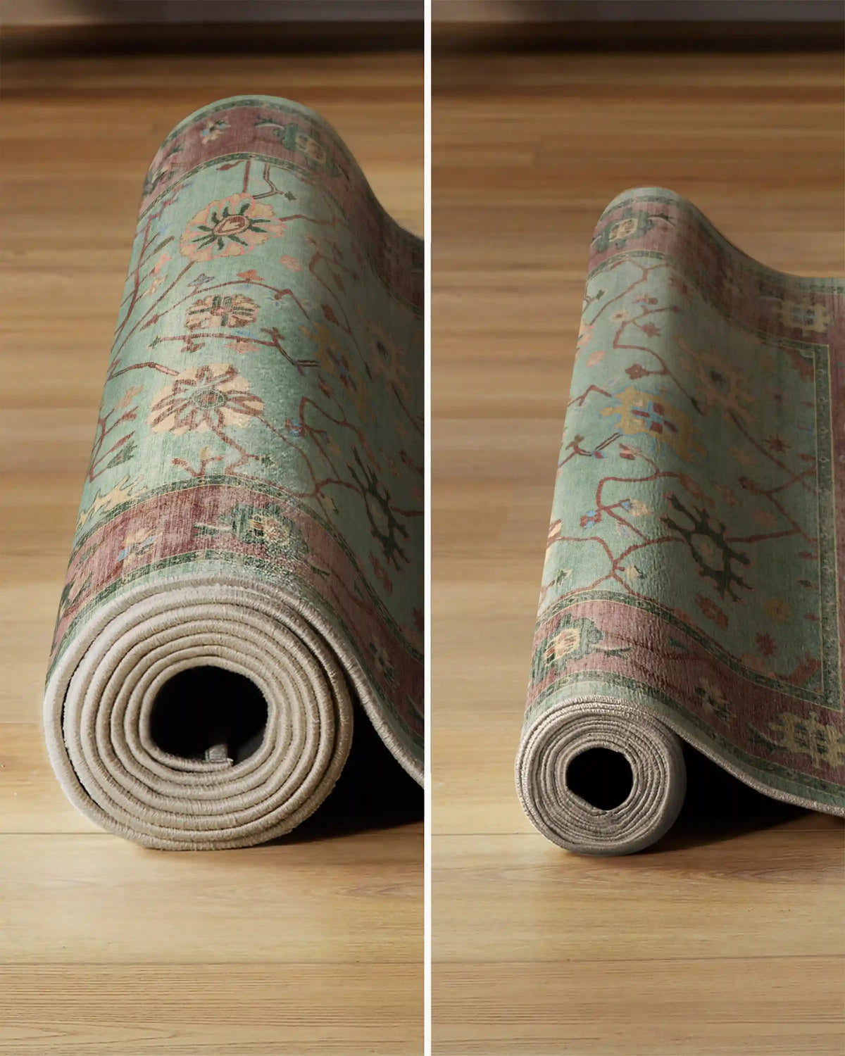 Jemima Sage and Rosewood Rug