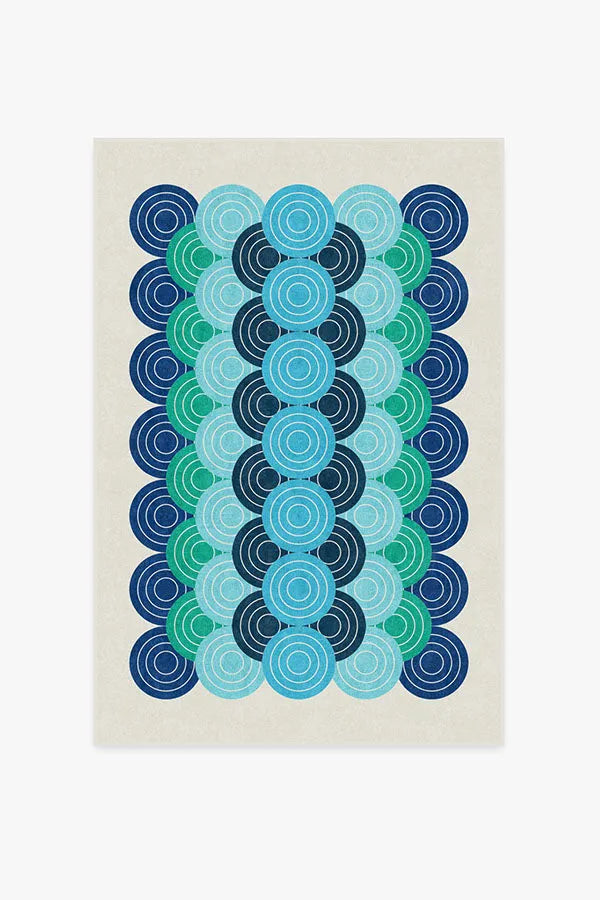 Biba Blue Green Rug by Jonathan Adler