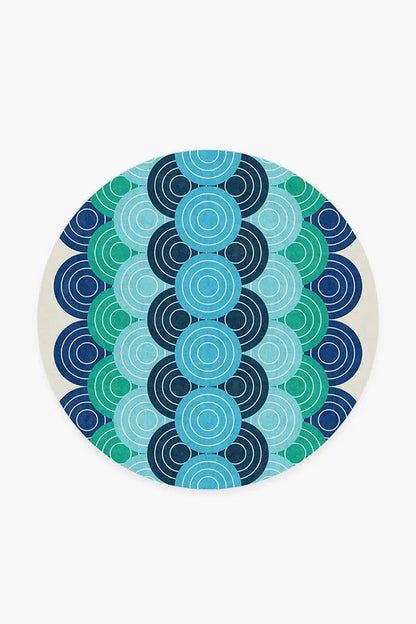 Biba Blue Green Rug by Jonathan Adler