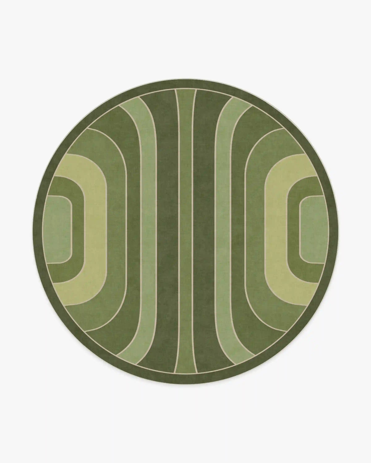 Paradox Green Rug by Jonathan Adler