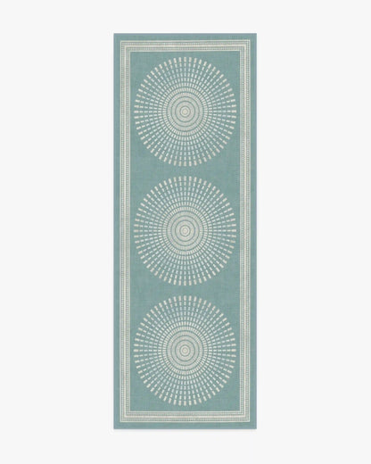 Santorini Blue Rug by Jonathan Adler