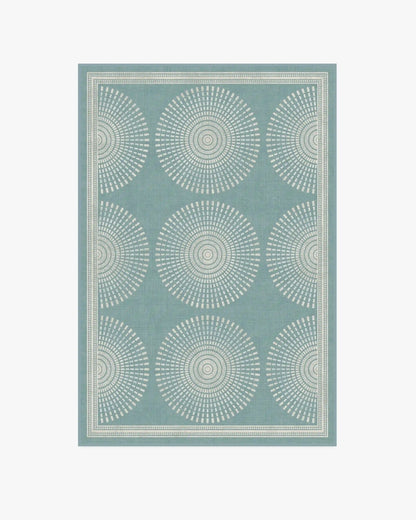 Santorini Blue Rug by Jonathan Adler
