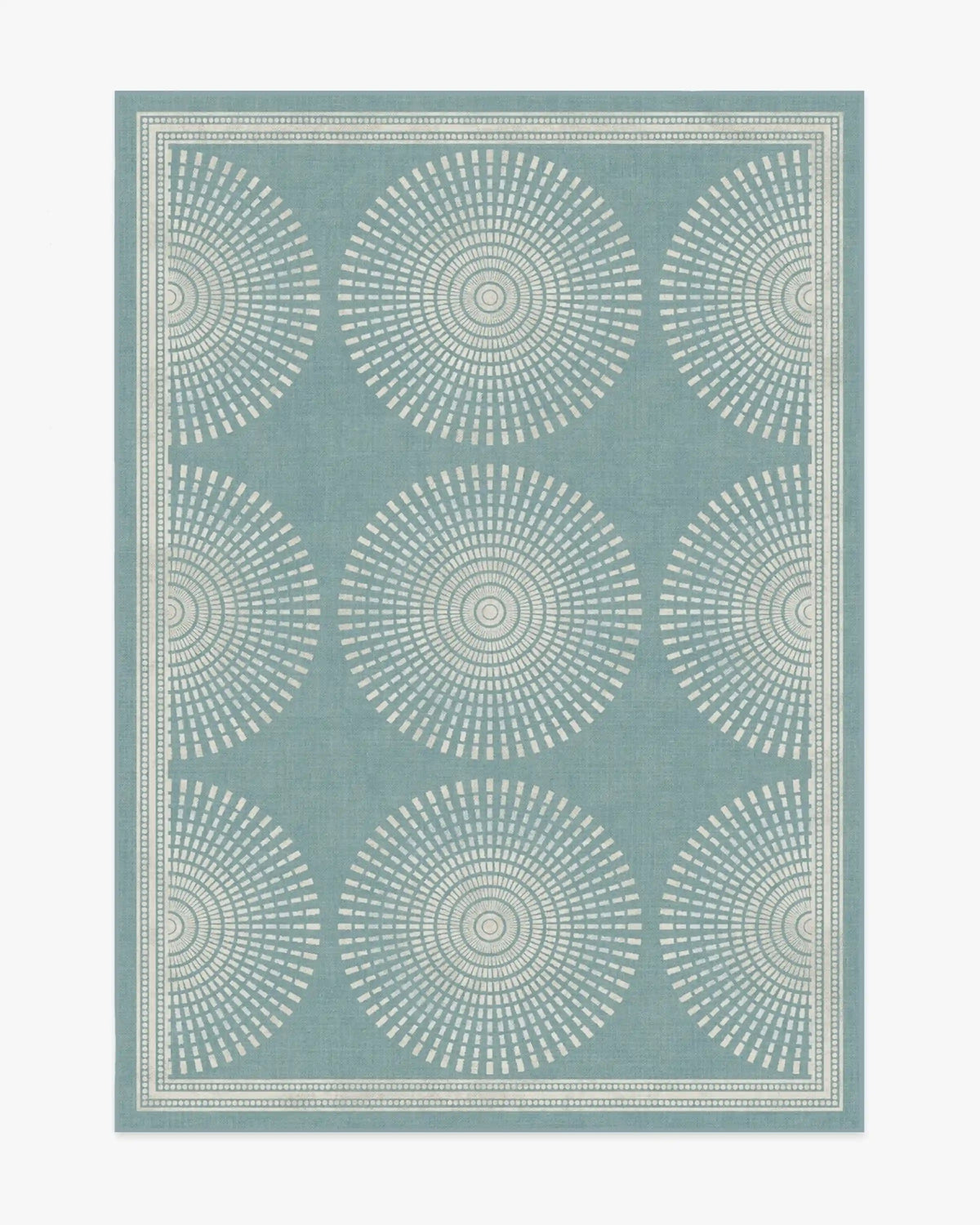 Santorini Blue Rug by Jonathan Adler