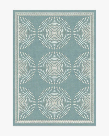 Santorini Blue Rug by Jonathan Adler