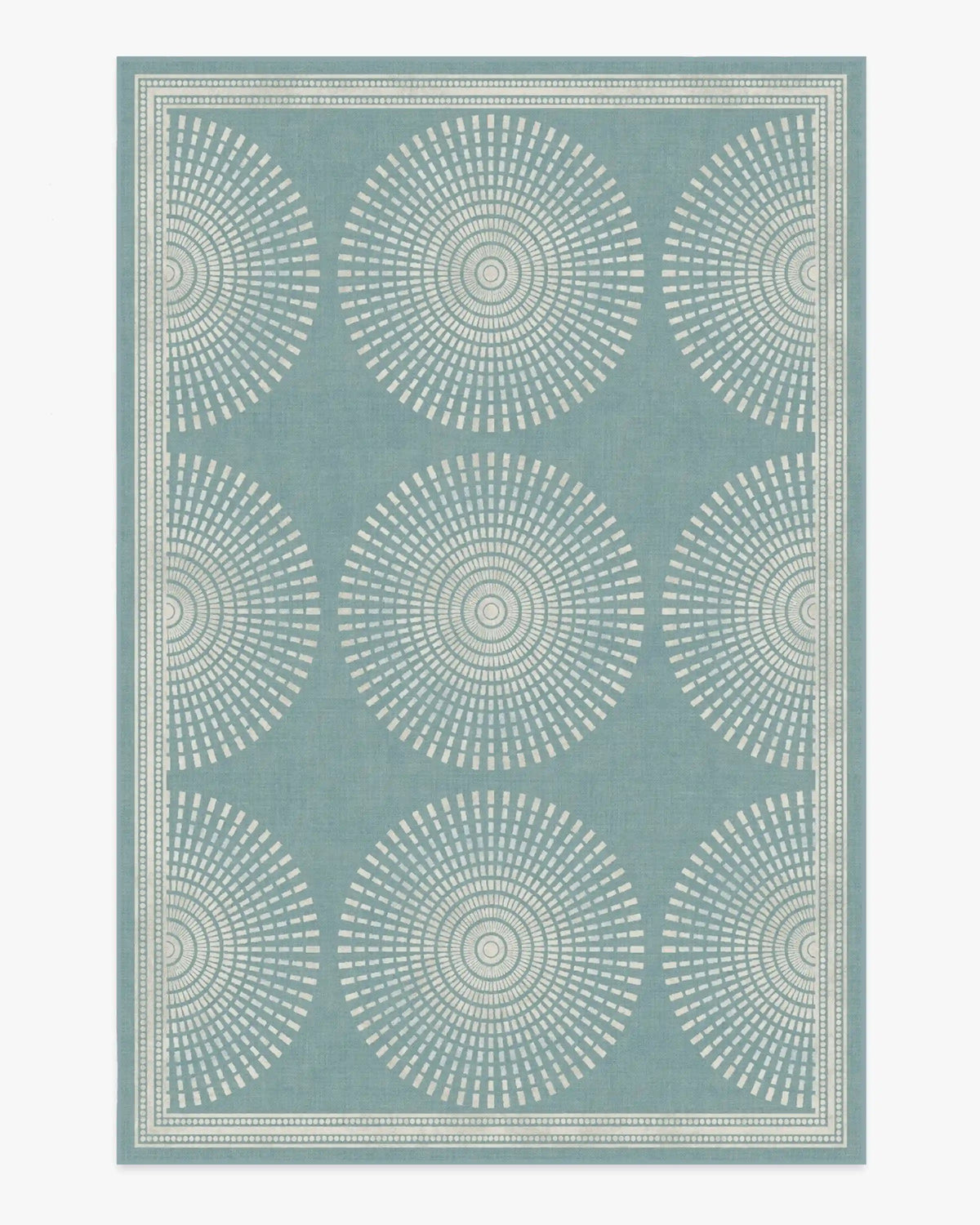 Santorini Blue Rug by Jonathan Adler