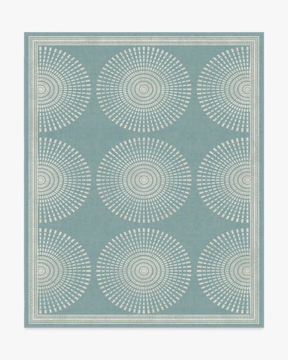 Santorini Blue Rug by Jonathan Adler