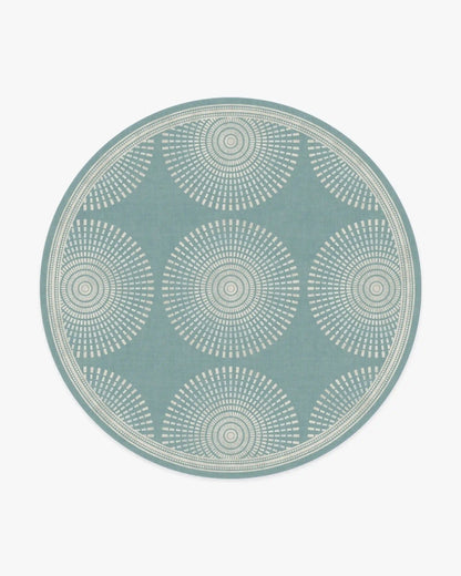 Santorini Blue Rug by Jonathan Adler