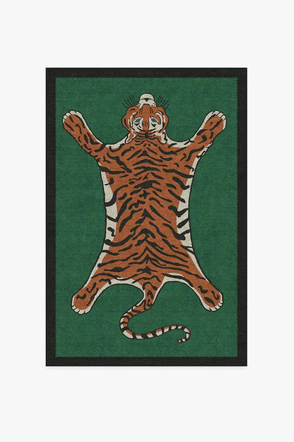 Tiger Emerald Rug by Jonathan Adler
