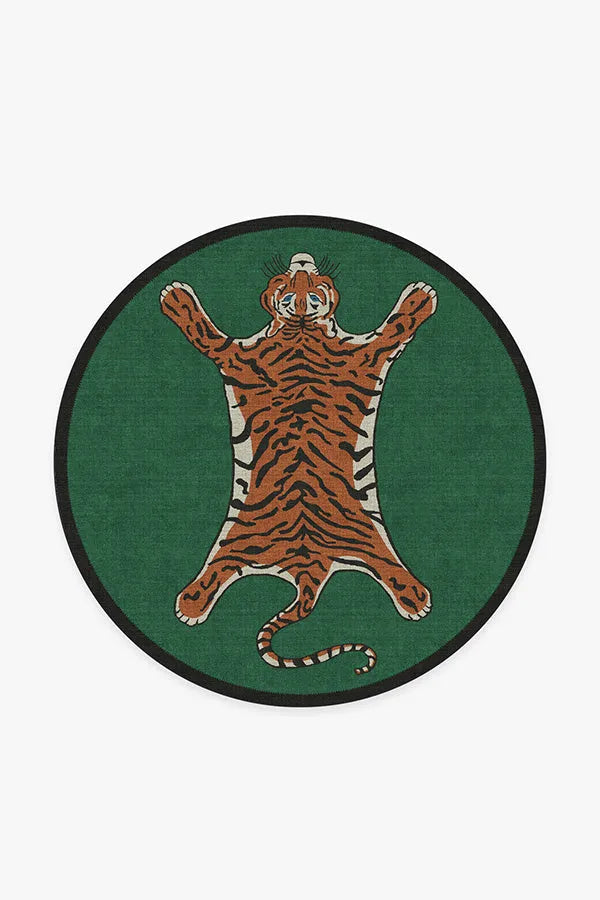 Tiger Emerald Rug by Jonathan Adler
