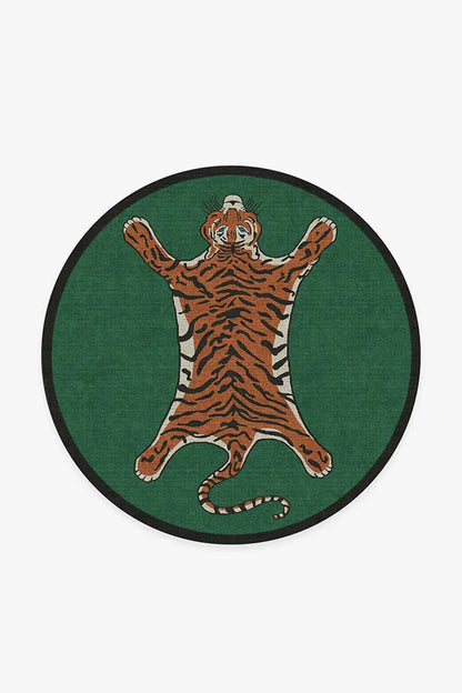 Tiger Emerald Rug by Jonathan Adler