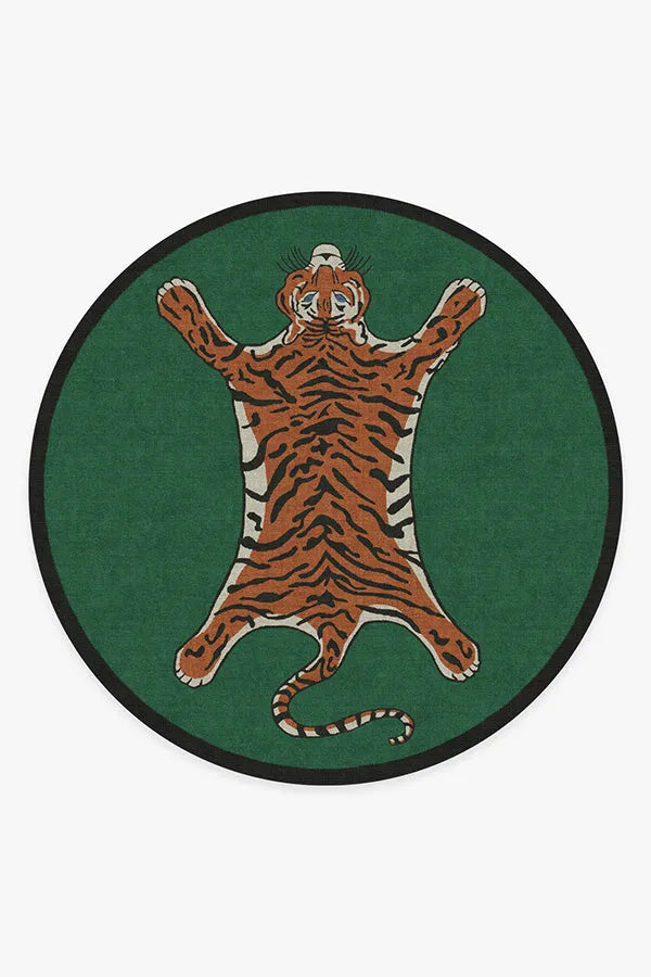 Tiger Emerald Rug by Jonathan Adler